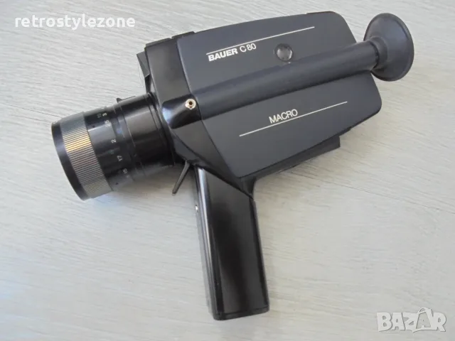 № 8774 Винтидж кинокамера Bauer C80 Macro. , снимка 5 - Антикварни и старинни предмети - 56246052