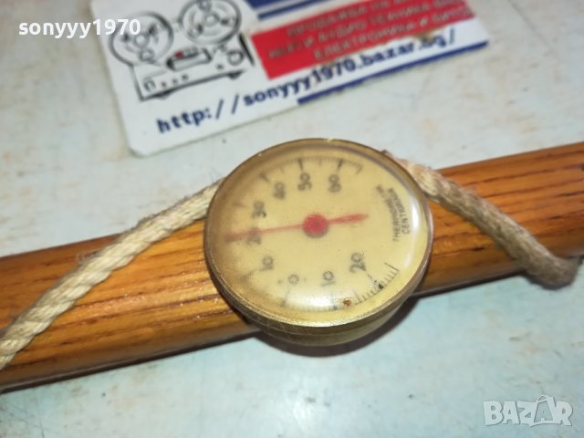 ПИКЕЛ АНТИКА ТЕРМОМЕТЪР ОТ ГЕРМАНИЯ 1902240811, снимка 15 - Антикварни и старинни предмети - 44363382