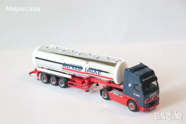 HERPA??? H0 1/87 VOLVO KAMИОН ЦИСТЕРНА ТИР МОДЕЛ КОЛИЧКА