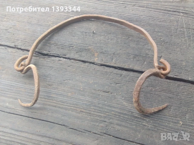 Стар кован предмет, снимка 2 - Антикварни и старинни предмети - 51417553