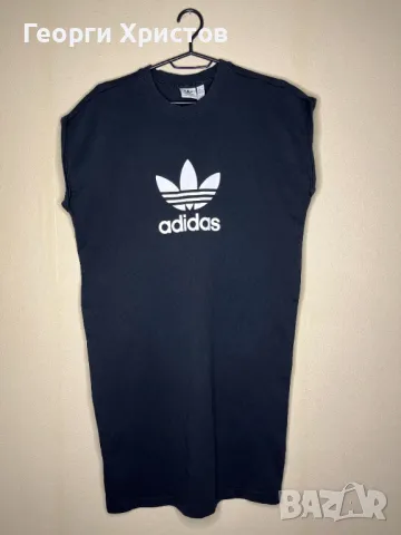 Adidas Classics Trefoil Tee Dress Дамска Рокля, снимка 1 - Рокли - 49121908