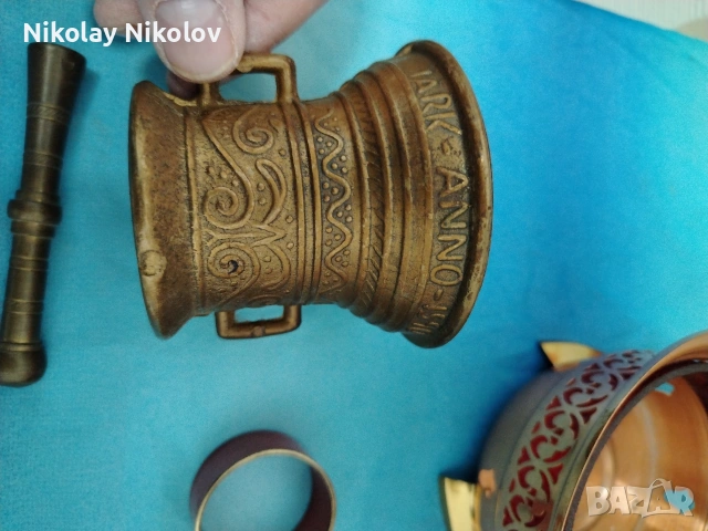 лот месингови предмети, снимка 7 - Антикварни и старинни предмети - 53144090