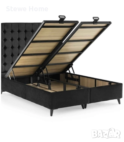 INCI - ЛЕГЛО С ТАБЛА И ОСНОВА С МЯСТО ЗА СЪХРАНЕНИЕ, снимка 3 - Спални и легла - 52301640