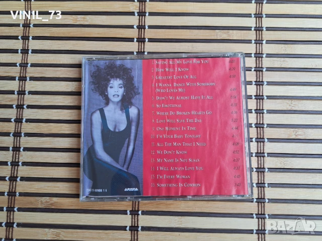 Whitney Houston – Greatest Hits 1985-1993, снимка 3 - CD дискове - 50623855