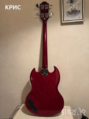 Epiphone EB-0 SG BASS Cherry, снимка 13 - Китари - 48511897