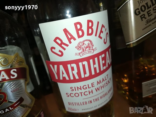 crabbies chivas johnnie-3бр празни шишета за колекция 0803231628, снимка 9 - Колекции - 39930303