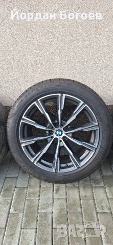 20" Джанти за БМВ / BMW Style 740M X5 X6 G05 G06, снимка 4 - Гуми и джанти - 52501593