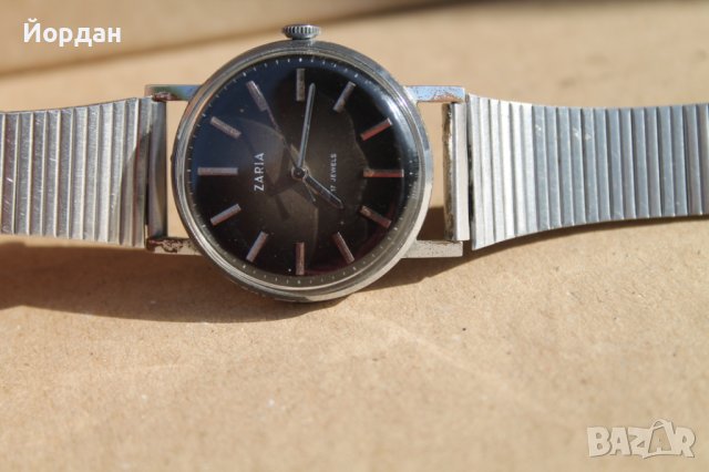СССР мъжки часовник ''Заря'', снимка 9 - Мъжки - 42316620