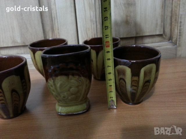 Битови чашки за ракия и вино обща цена , снимка 2 - Чаши - 36084180