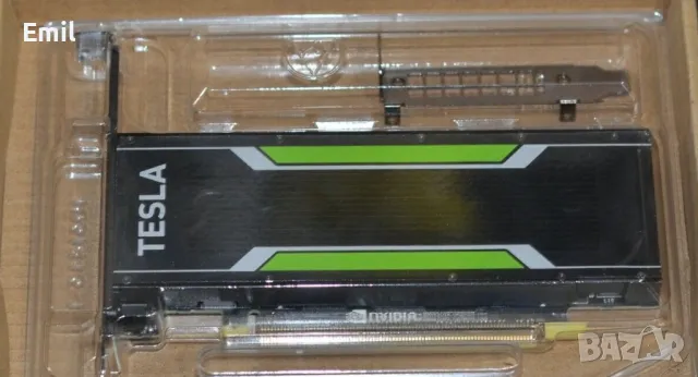 Nvidia Tesla P4 8GB GPU + приставка с вентилатор Arctic, снимка 1