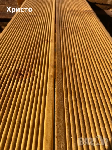 Импрегниран декинг , снимка 10 - Естествен паркет - 46281844