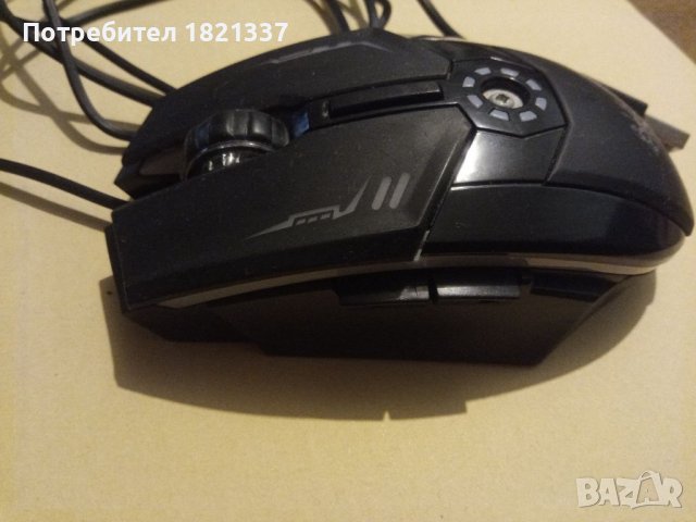 Геймърска мишка, кабелна USB, светеща , снимка 9 - Клавиатури и мишки - 40087610