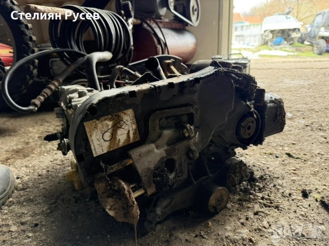 цял гол двигател  за Fiat Stilo 1.6i бензин цена 200 евро за всичко което е по него , другите части , снимка 2 - Части - 53649235