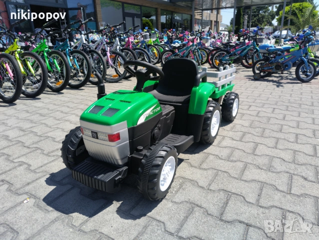 NEBRASKA акумулаторен трактор с ремарке DALLAS зелен, снимка 11 - Други - 53849211