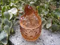 СТАРА СТЪКЛЕНА БОНБОНИЕРА ЗАХАРНИЦА ДЖУДЖЕ, снимка 5