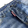 Мъжки дънки Dsquared2 Slim Splashed Denim Jeans, снимка 3