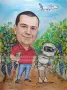 Рисувам ръчно КАРИКАТУРИ, ШАРЖ с пастели и моливи., снимка 7