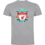 Нова мъжка тениска на футболния отбор Ливърпул (Liverpool) в сив цвят