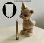 3D мече ръце отзад духа свещичка силиконов молд форма свещи гипс сапун смола фондан шоколад , снимка 6