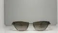 Дамски слънчеви очила Valentino VLogo Metal Cat-Eye – Сребриста рамка / VLogo / Поляризирани , снимка 2