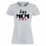 Дамска тениска Dog Mom 4,Празник на Майката,Подарък,Изненада,Рожден Ден, снимка 5