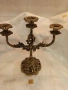 Масивни старинни ръчно изработени свещници, снимка 2