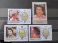 Чисти марки  неперфорирани Кралица Елизабет II 1986 от Сент Винсент и Гренадини, снимка 1 - Филателия - 40774367
