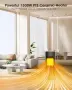 Преносим керамичен отоплител 1800 W с дистанционно и термостат, снимка 4