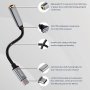 Нов USB C към 3.5mm Аудио Адаптер  Galaxy Pixel iPad Pro, снимка 2