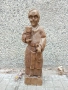 Дърворезба статуетка Монах, снимка 2