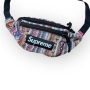 Supreme "Woven Stripe SS20" Multicolor Waist Bag, снимка 1