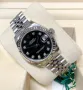 Rolex Datejust 31mm Steel Black Dial Diamond Jubilee Дамски Различни Варианти, снимка 4