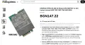  DELL 4G/5G WWAN Card Foxconn T99W175 DW5930e high-performance M.2 module for Dell laptop , снимка 3