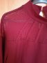 Асиметрична туника Shein бордо, снимка 4