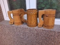 Дървени халби за бира декорация , снимка 1