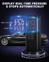 Електрическа въздушна помпа TANYO с USB LED светлина за кола, велосипед, мотоциклет, топка, снимка 3