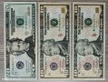 Банкноти US Dollar със звезда или хубав номер , снимка 10