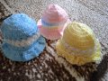 Бебешки плетени шапки, снимка 10