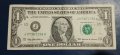 1 долар 1999 САЩ Америка 1 долар 1999 Банкнота от САЩ 