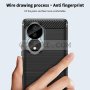 Honor 90 Противоударен Силиконов Гръб Карбон, снимка 3