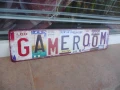 Метална табела Game room геймър стая за игри компютърни конзола онлайн, снимка 2