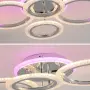 LED плафон с четири ринга 60 W и дистанционно, снимка 4