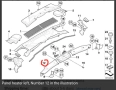 Панелен нагревател panel heater BMW E90 91, снимка 6