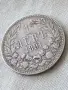 Българска сребърна монета 1 лев 1891 година Фердинанд първи 20510, снимка 3