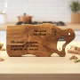 Дъски за Рязане от Орех, Гравирани Шпатули, Книги за Рецепти, Юбилей, Имен Ден, снимка 4