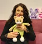 Мече за Гушкане (Snuggler) - Амигуруми Плетена Кукла от Галина Ангелова, снимка 2