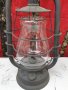 Стар германски немски фенер, лампа, Първа световна война, снимка 3