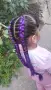 🩷Боксьорски Плитки 🌸Box braids Детски прически Опашки Бохо Туистъри Ариел Къдрици Афро Канекалон , снимка 10