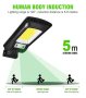 Соларна лампа 500W COB T160 , дистанционно, 3 режима, 360° въртене 5Бр., снимка 3