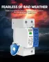 AC SPD 1P+NPE 275V 40kA T1+T2 защита от пренапрежение, снимка 10